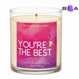 Bath & Body Works Japanese Cherry Blossom Candle single wick jar