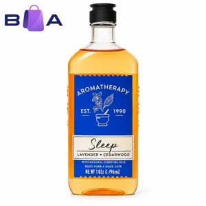 Bath & Body Works Sleep Lavender Cedarwood Body Wash bottle