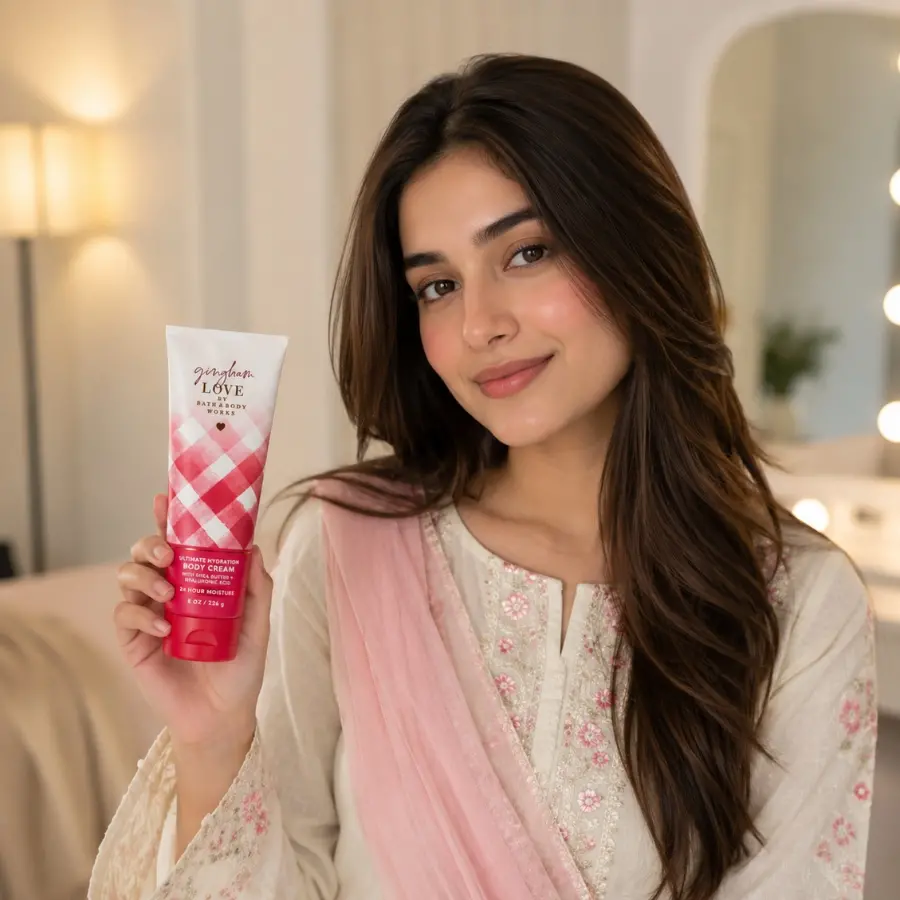Bath & Body Works Gingham Love Body Cream 226g - Image 2