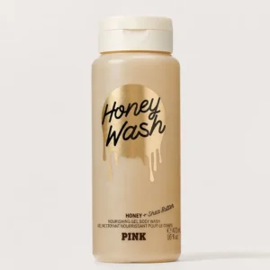 PINK Honey Wash Shea Butter Gel Body Wash 473ml