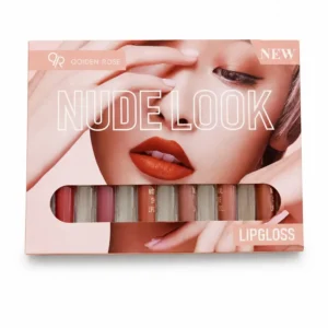 QOIDEN ROSE Nude Look Lip Gloss Set